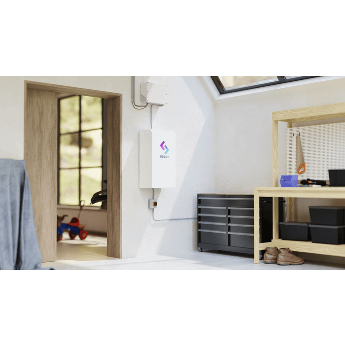 Sessy slimme thuisbatterij 10kWh wit